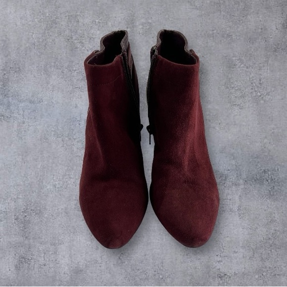 Alfani Vandela II Ankle Boots Faux Suede Step n Flex Sz: 7M - Picture 2 of 9